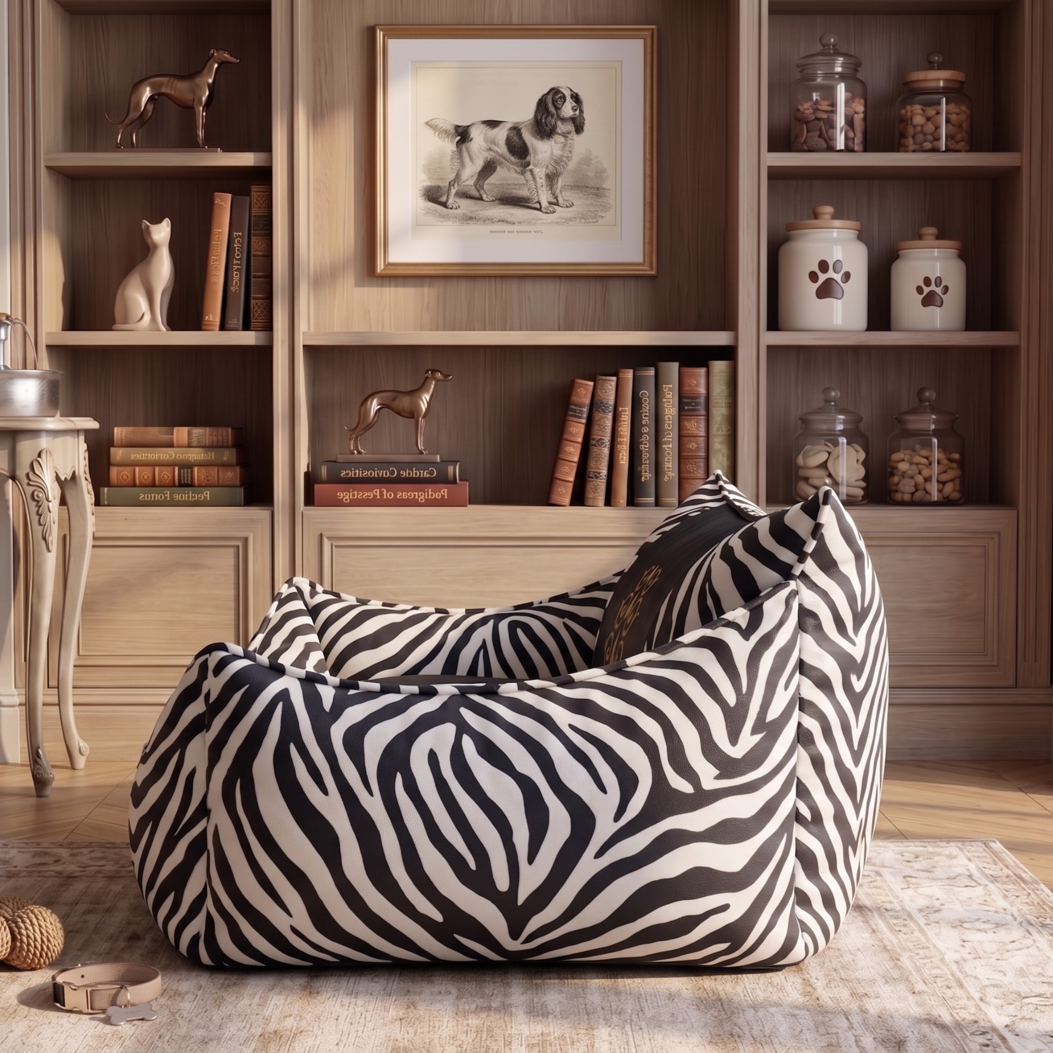 Cuccia per Cani in Cotone Soft – Collezione Stile Animalier